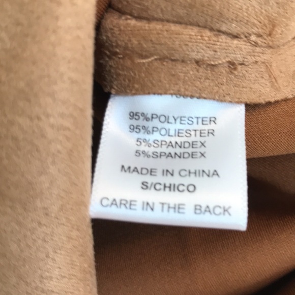 Love Tree Faux Suede Shirt/Jacket - Picture 5 of 11